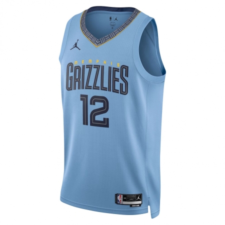 Jordan Brand Memphis Grizzlies Ja Morant Light Blue Jersey - Statement Edition