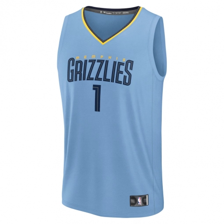 Memphis Grizzlies Scotty Pippen Jr. Light Blue Fast Break Player Jersey - Statement Edition