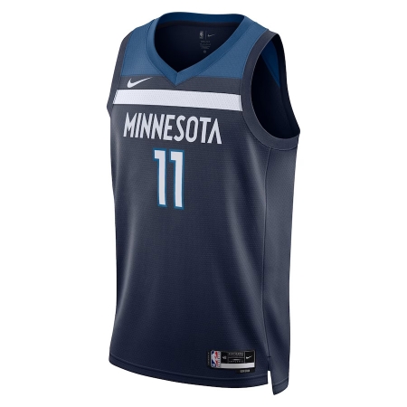 Nike Minnesota Timberwolves Naz Reid Navy Jersey - Icon Edition