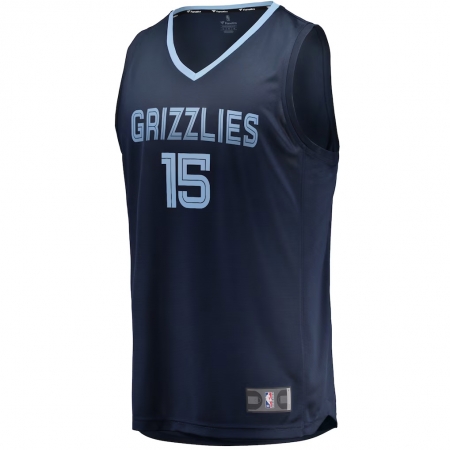 Fanatics Memphis Grizzlies Brandon Clarke Navy Fast Break Jersey - Icon Edition