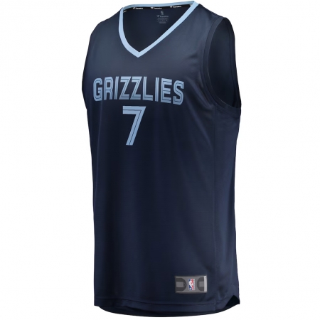 Fanatics Memphis Grizzlies Santi Aldama Navy Fast Break Jersey - Icon Edition