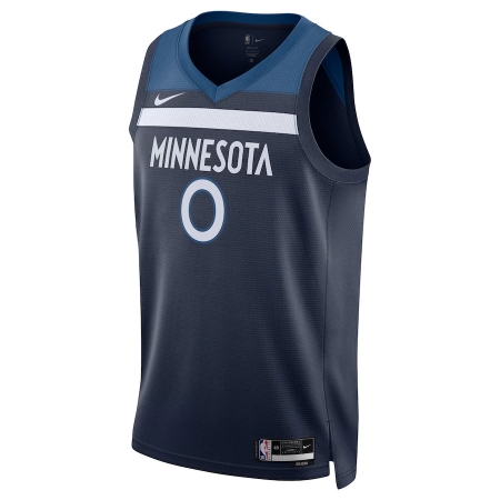 Nike Minnesota Timberwolves Donte DiVincenzo Navy Player Jersey - Icon Edition