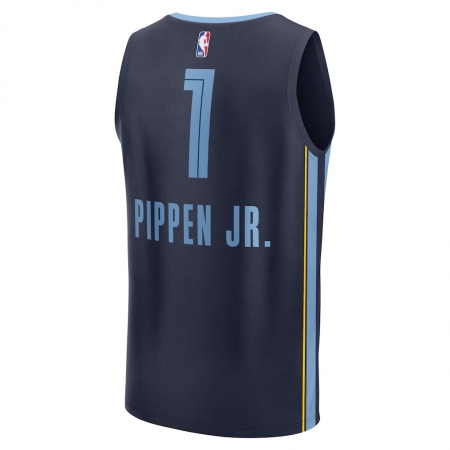 Fanatics Memphis Grizzlies Scotty Pippen Jr. Navy Fast Break Jersey - Icon Edition