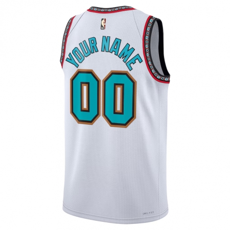 Nike Memphis Grizzlies White Jersey - Classic Edition