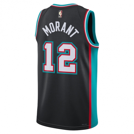 Nike Memphis Grizzlies Ja Morant Black Jersey - Classic Edition