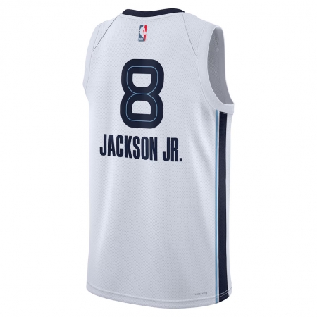 Nike Memphis Grizzlies Jaren Jackson Jr. White Jersey - Association Edition