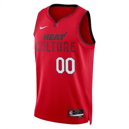 Nike Miami Heat Red Jersey - City Edition