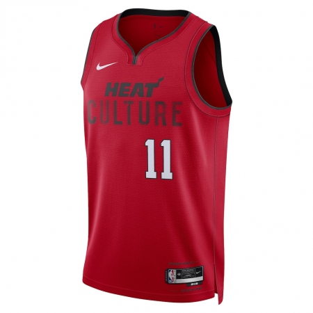 Nike Miami Heat Jaime Jaquez Jr. Red Jersey - City Edition