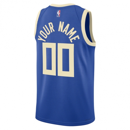 Nike Milwaukee Bucks Royal Jersey - City Edition