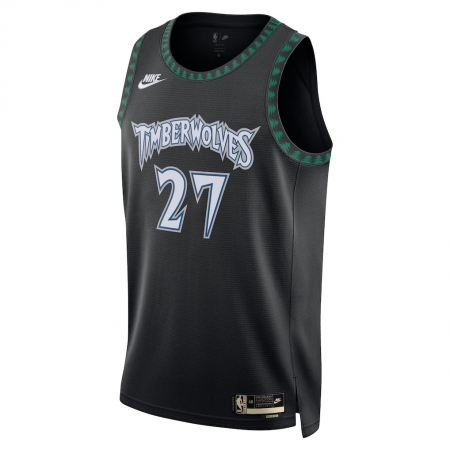 Nike Minnesota Timberwolves Rudy Gobert Black Jersey - Classic Edition