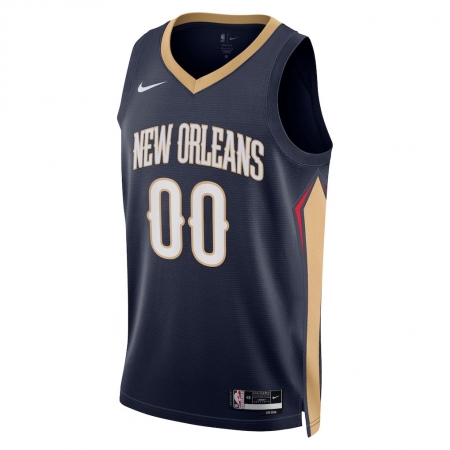 Nike New Orleans Pelicans Navy Jersey - Icon Edition
