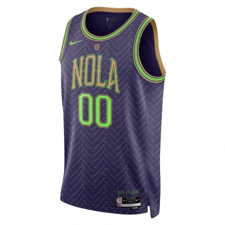 Nike New Orleans Pelicans Purple Jersey - City Edition