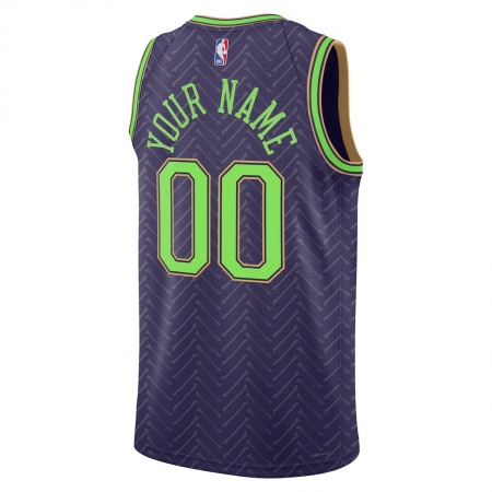 Nike New Orleans Pelicans Purple Jersey - City Edition