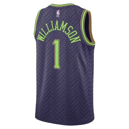 Nike New Orleans Pelicans Zion Williamson Purple Jersey - City Edition