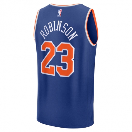 Fanatics New York Knicks Mitchell Robinson Blue Fast Break Jersey - Icon Edition