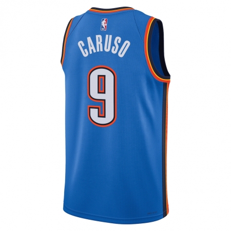 Nike Oklahoma City Thunder Alex Caruso Blue Jersey - Icon Edition