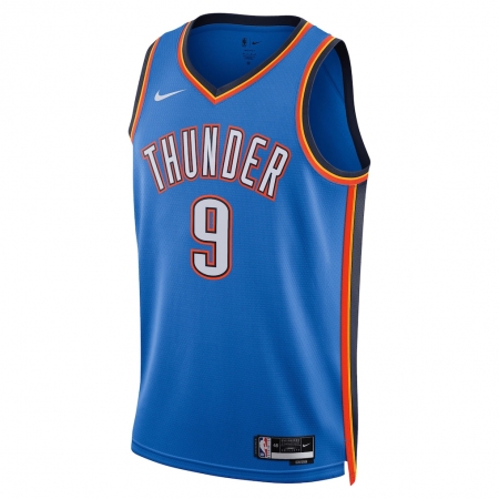 Nike Oklahoma City Thunder Alex Caruso Blue Jersey - Icon Edition