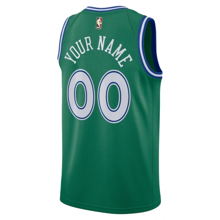 Nike Dallas Mavericks Green Hardwood Classics Jersey