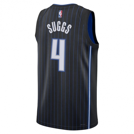 Nike Orlando Magic Jalen Suggs Black Jersey - Icon Edition