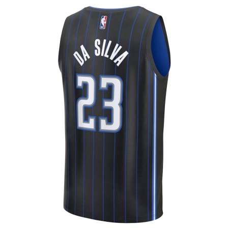 Fanatics Orlando Magic Tristan da Silva Black Jersey - Icon Edition