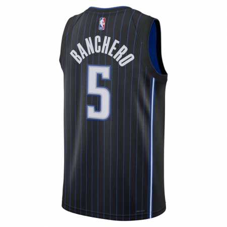 Nike Orlando Magic Paolo Banchero Black Jersey - Icon Edition