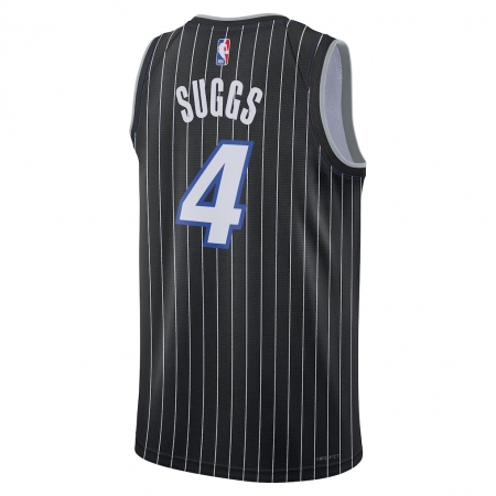 Jordan Brand Orlando Magic Jalen Suggs Black Jersey - Statement Edition