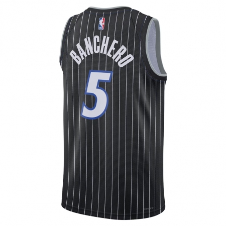 Jordan Brand Orlando Magic Paolo Banchero Black Jersey - Statement Edition