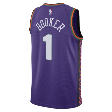 Nike Phoenix Suns Devin Booker Purple Jersey - City Edition