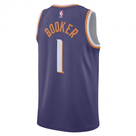 Nike Phoenix Suns Devin Booker Purple Jersey - Icon Edition