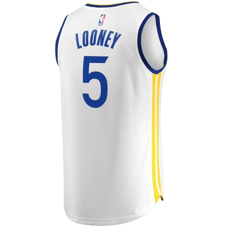 Fanatics Golden State Warriors Kevon Looney White Fast Break Player Jersey - Association Edition