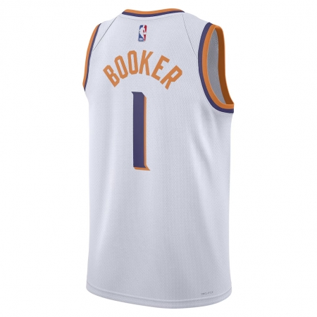 Nike Phoenix Suns Devin Booker White Jersey - Association Edition