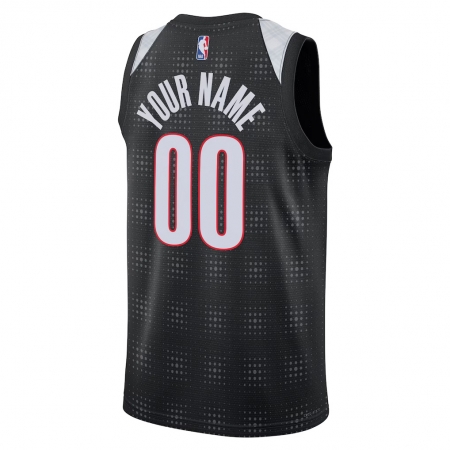 Nike Portland Trail Blazers Black Jersey - City Edition