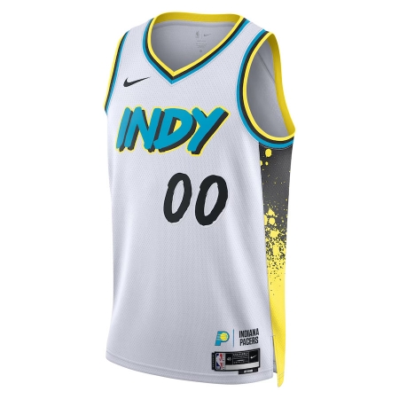 Nike Indiana Pacers White Jersey - City Edition