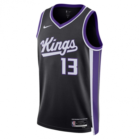Nike Sacramento Kings Keegan Murray Black Jersey - Icon Edition