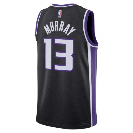 Nike Sacramento Kings Keegan Murray Black Jersey - Icon Edition
