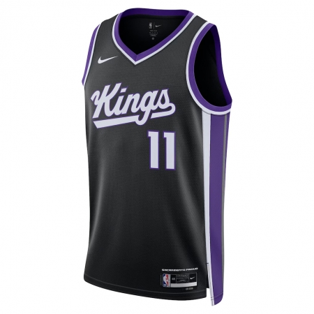 Nike Sacramento Kings Domantas Sabonis Black Jersey - Icon Edition