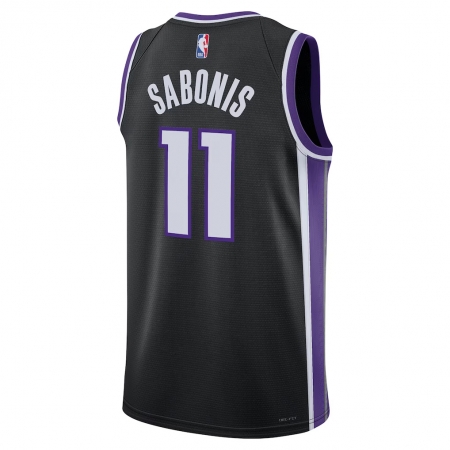 Nike Sacramento Kings Domantas Sabonis Black Jersey - Icon Edition