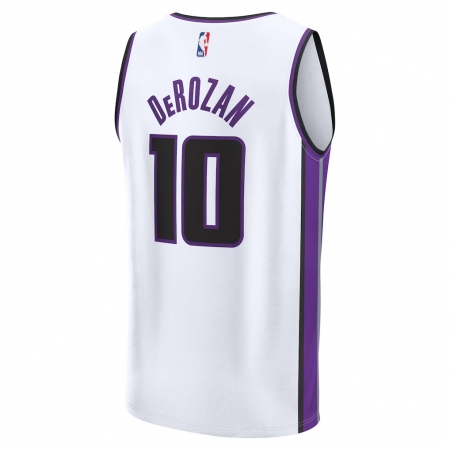 Fanatics Sacramento Kings DeMar DeRozan White Fast Break Jersey - Association Edition