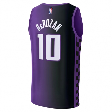 Fanatics Sacramento Kings DeMar DeRozan Purple Fast Break Jersey - Statement Edition