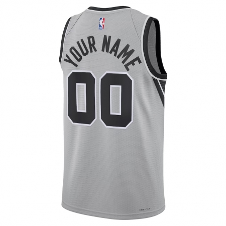 Jordan Brand San Antonio Spurs Silver Jersey - Statement Edition