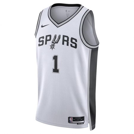 Nike San Antonio Spurs Victor Wembanyama White Jersey - Association Edition