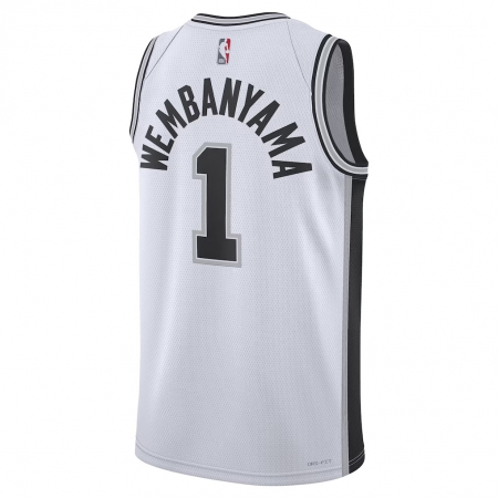 Nike San Antonio Spurs Victor Wembanyama White Jersey - Association Edition