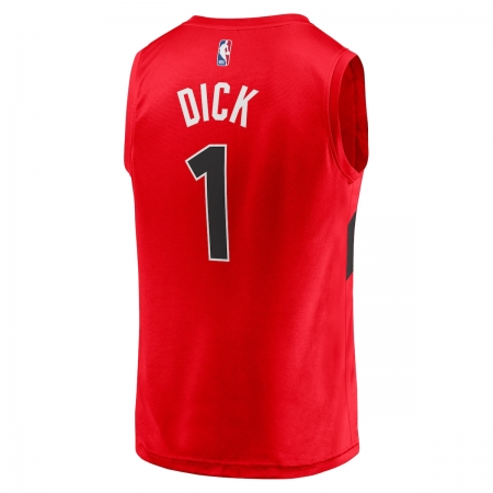 Fanatics Toronto Raptors Gradey Dick Red Fast Break Jersey - Icon Edition