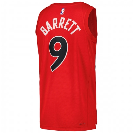 Nike Toronto Raptors RJ Barrett Red Jersey - Icon Edition