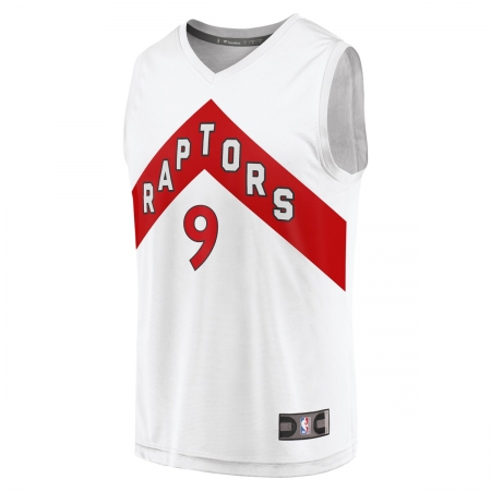 Fanatics Toronto Raptors RJ Barrett White Fast Break Jersey - Association Edition