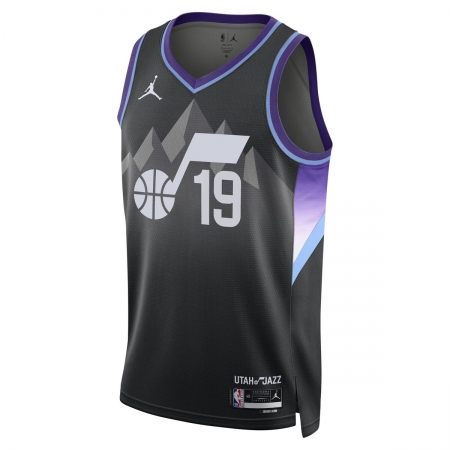 Jordan Brand Utah Jazz Ace Bailey Black Jersey - Statement Edition
