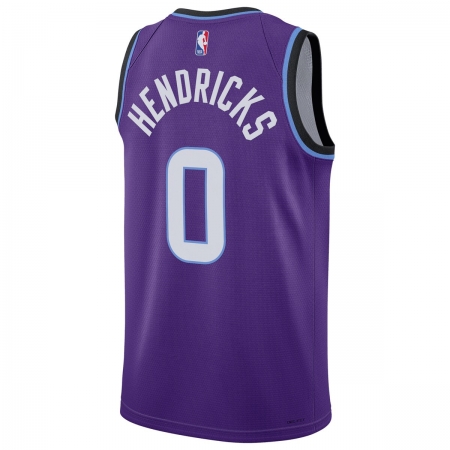 Nike Utah Jazz Taylor Hendricks Purple Jersey - Icon Edition