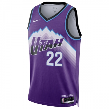 Nike Utah Jazz Kyle Filipowski Purple Jersey - Icon Edition