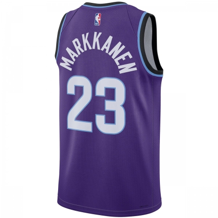 Nike Utah Jazz Lauri Markkanen Purple Jersey - Icon Edition