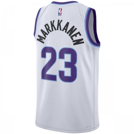 Nike Utah Jazz Lauri Markkanen White Jersey - Association Edition